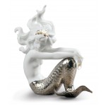 Lladro - Illusion Mermaid (Silver Luster)